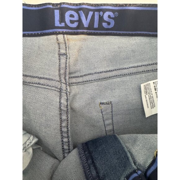 2/$30 Levis Kids NWT 502 Regular Taper Jeans 20 Reg 30x32 Stretch Denim Blue - Picture 4 of 14